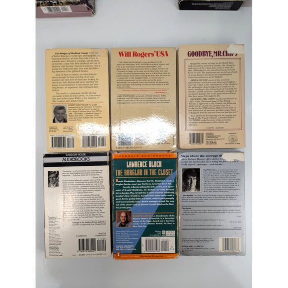 Audiobooks Cassettes Lot of 6 Vintage Read Description for Titles - Picture 14 of 14
